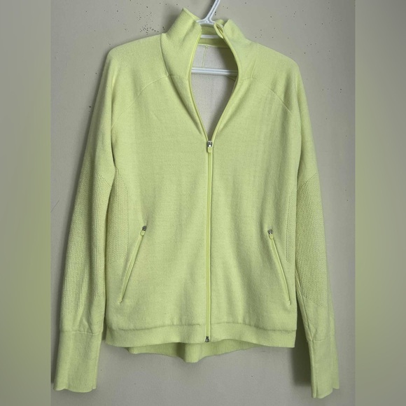 lululemon athletica Sweaters - lululemon athletica Soft Neon Yellow  Sweater